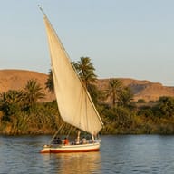 Nile felucca sailing with lunch
