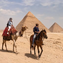 Pyramids Camel Ride Experience