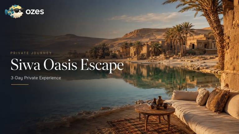 3 Days Siwa Oasis Escape: Ancient Oasis sites, Salt lakes