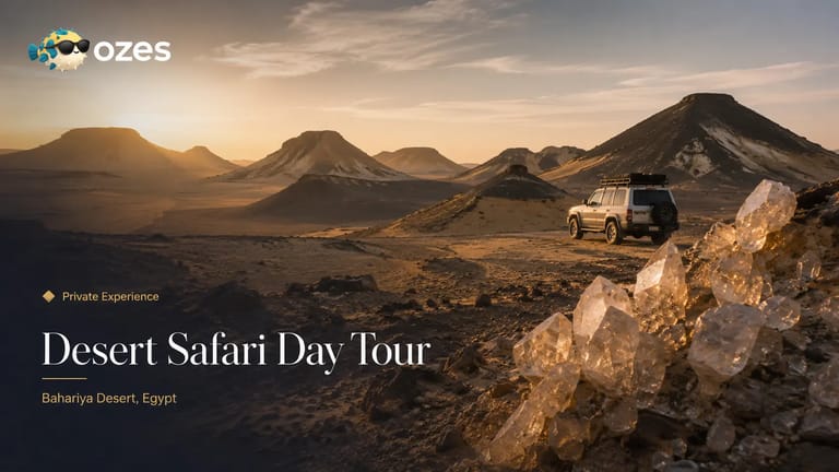 Desert Safari Day Tour to Bahariya Oasis