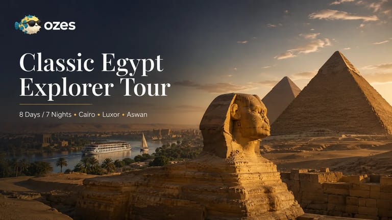 Classic Egypt Explorer Tour – Cairo, Nile Cruise & Aswan